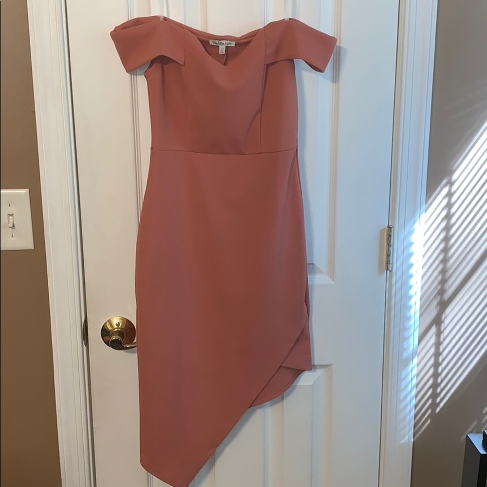 NWT off shoulder body in dress